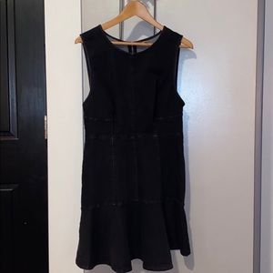 Size 10 mini washed black free people dress!!